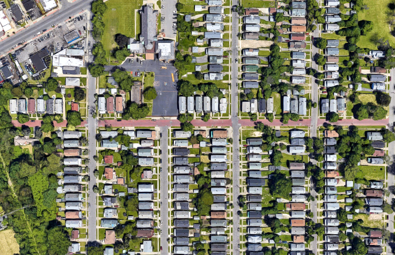 Block Street Brick Streets